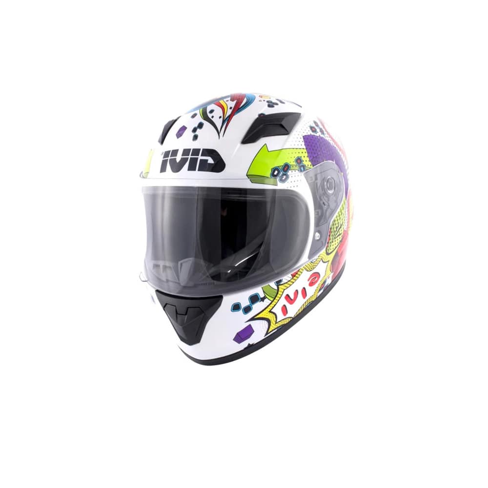 CASCO JUNIOR GIVI J.04 GRÁFICO POOFD BLANCO