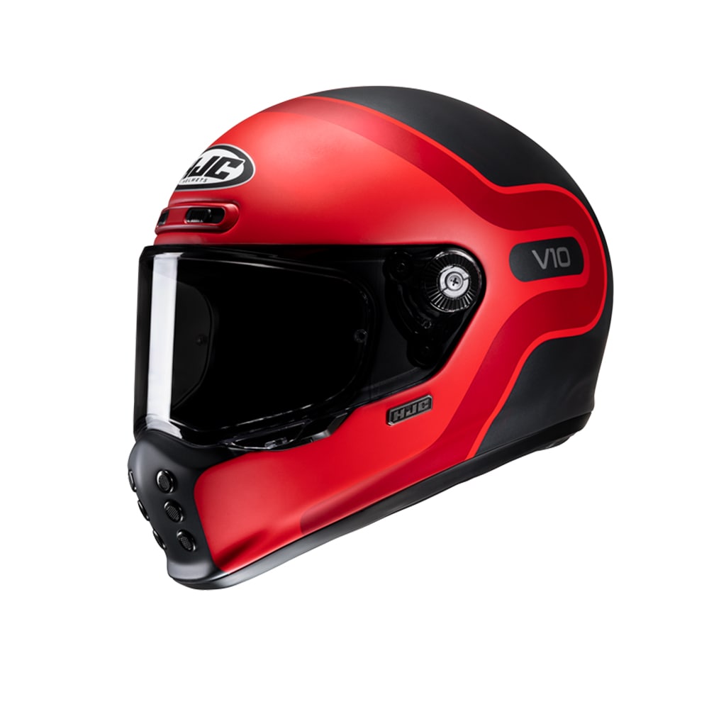 HJC V10 GRAPE MC1SF clásico para motocicleta integral Casco