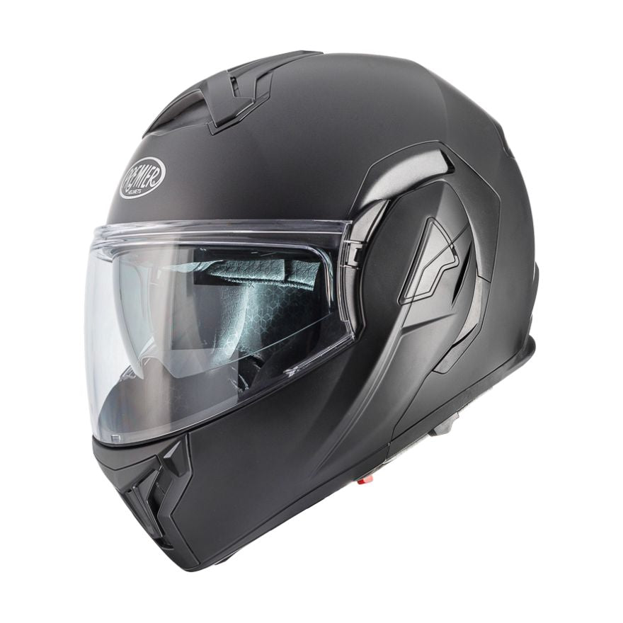 Capacete modular para moto Premier X-Charger U9BM, preto.