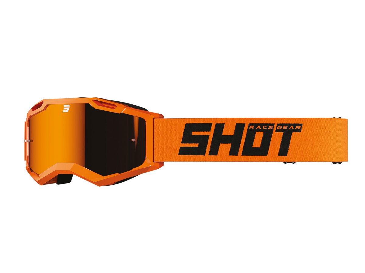 SHOT ASSAULT 2.0 SOLID GAFAS DE MOTOCROSS IRIDIUM_NEON_ORANGE_GLOSSY