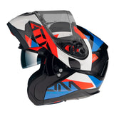CASCO MT FU401SV ATOM SV W17 A7 AZUL PERLA BRILLO
