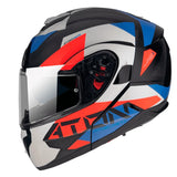 CASCO MT FU401SV ATOM SV W17 A7 AZUL PERLA BRILLO