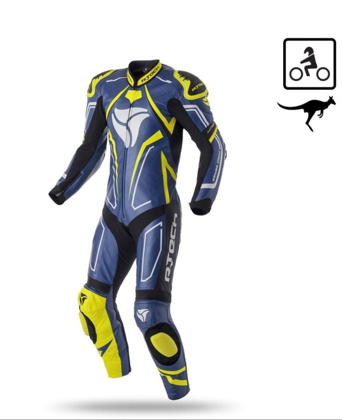 R-TECH Mono 1 PC RisingStar Azul/Amarillo Fluor