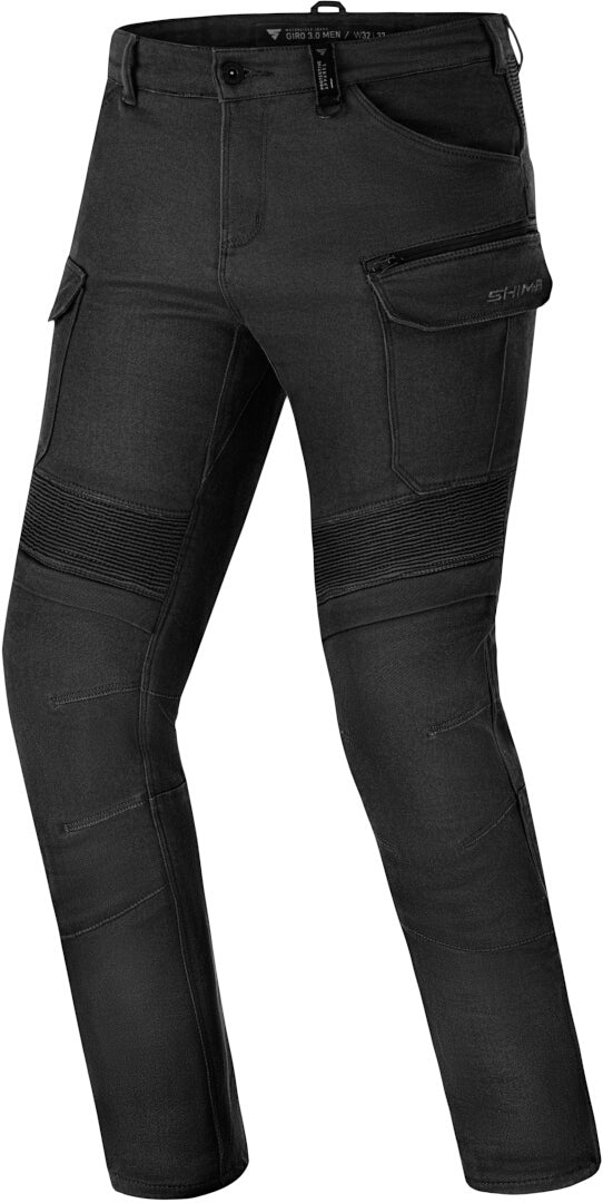 Shima Giro 3.0 Jeans Hombre Negro