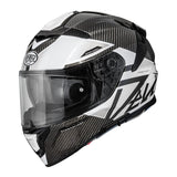 PREMIER CASCO DEVIL CARBON MN8 NEGRO BLANCO