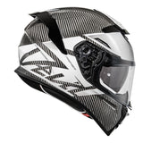PREMIER CASCO DEVIL CARBON MN8 NEGRO BLANCO