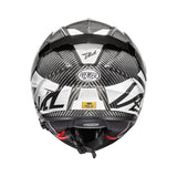 PREMIER CASCO DEVIL CARBON MN8 NEGRO BLANCO