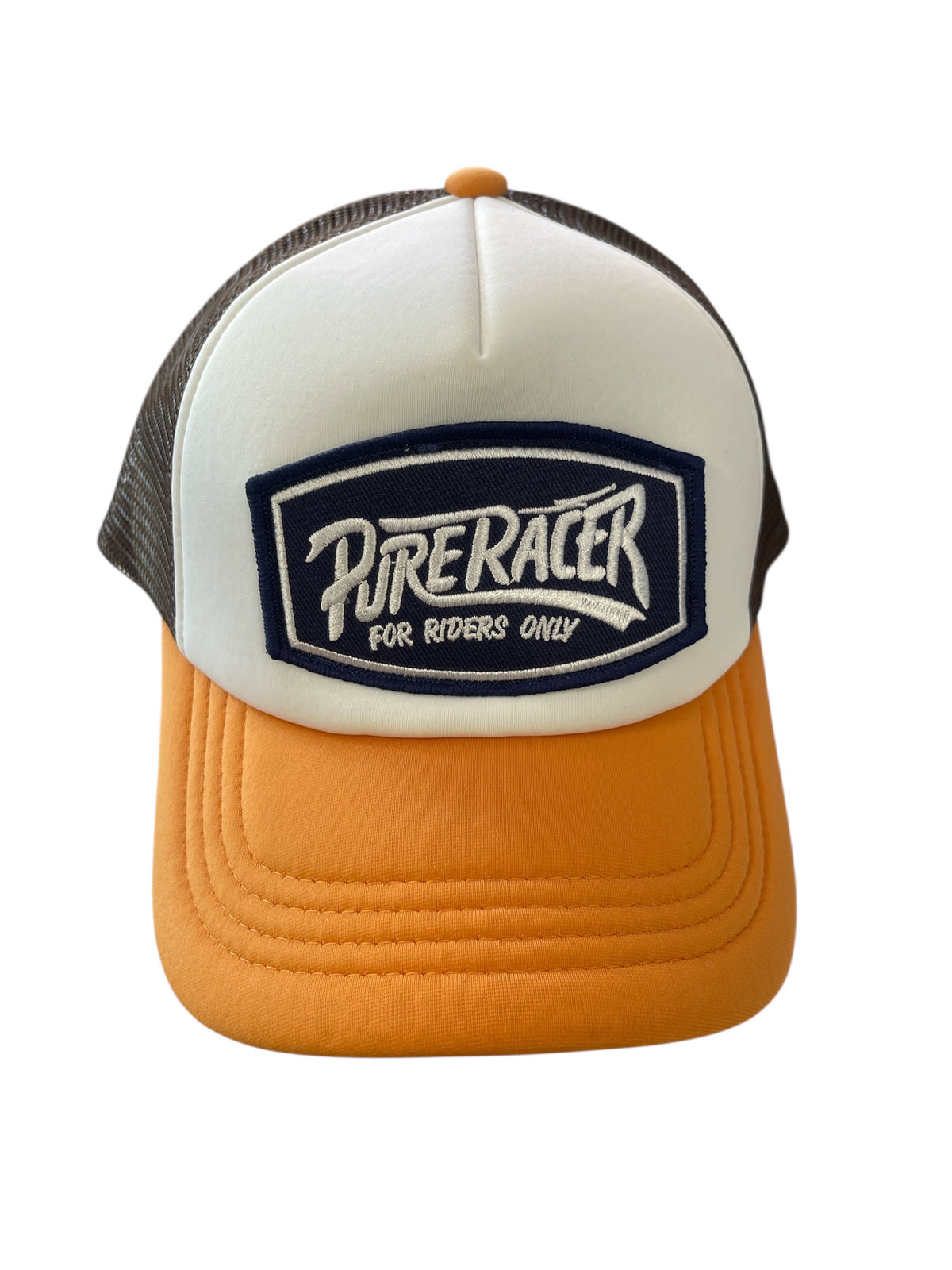 GORRA PURERACER BROWN WHITE