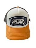 GORRA PURERACER BROWN WHITE