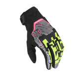 Macna Recon 2.0 Neon Guantes de moto Aldegur Edition Negro Amarillo Gris Rosa