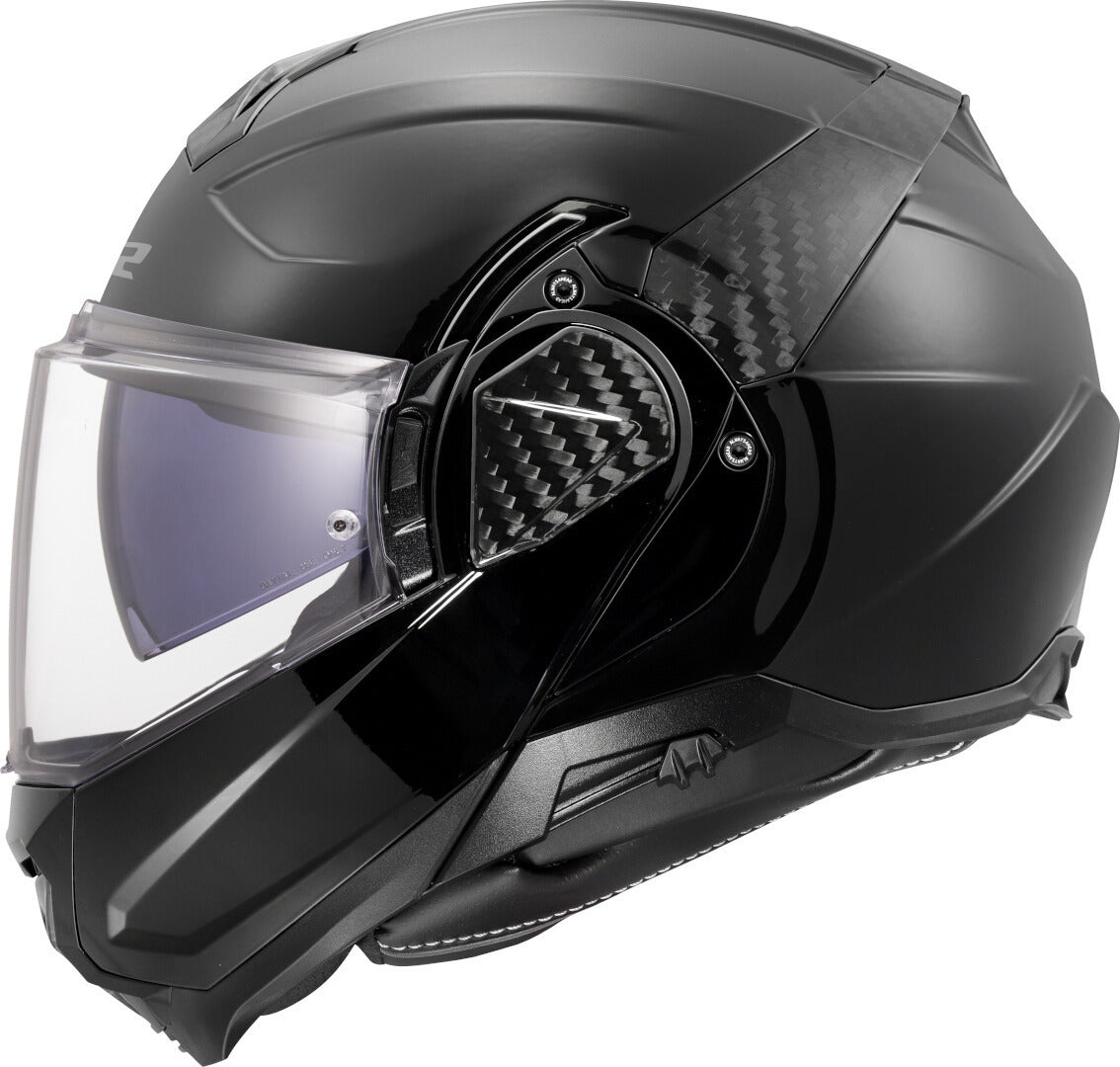 LS2 FF910 CASCO ADVANT II MODULAR SOLID MATE NEGRO