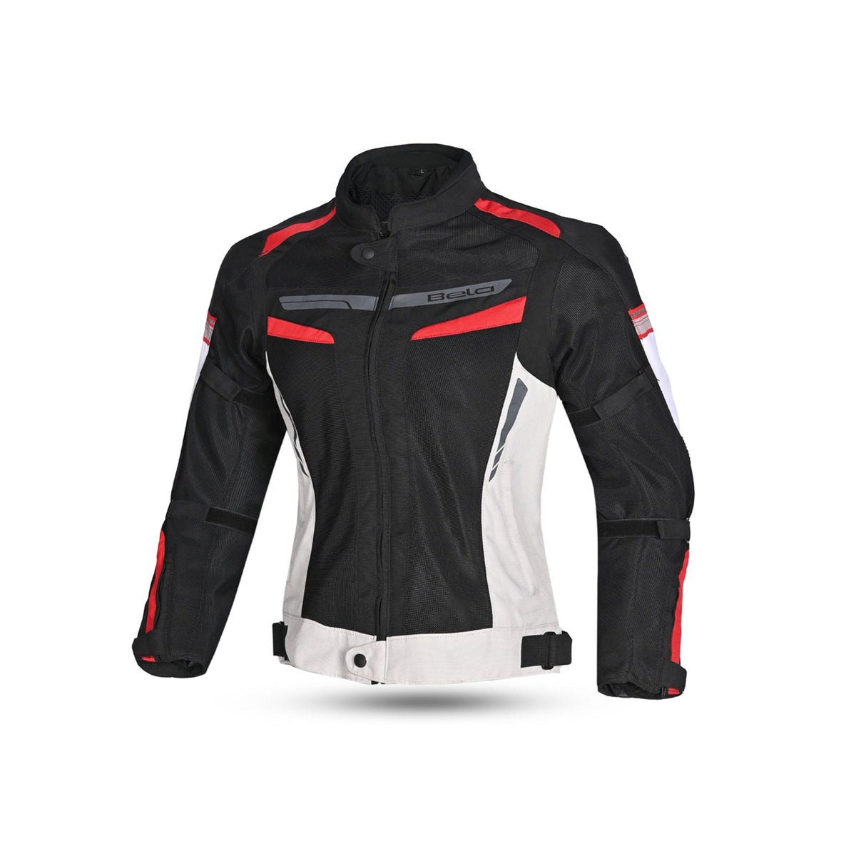 BELA - Sprinter Lady Textile Jacket, Black/Ice/Red