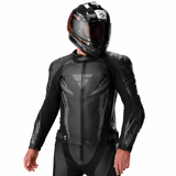 SHIMA MISSION ST Herren-Motorradjacke Schwarz