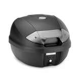 KAPPA MALETA PARILLA K628 NEGRO BASE CATADIÓPTRICOS ALHUMADO 30LTS