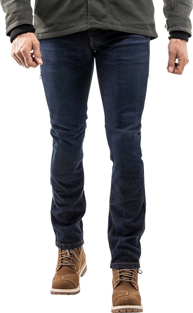 IXON KENNY HOMBRE PANTALONES MOTO JEANS AZUL - PANTALON