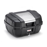 KAPPA MALETA LATERALES NEGRO SOBRETAPA ALUMINIO 52LTS