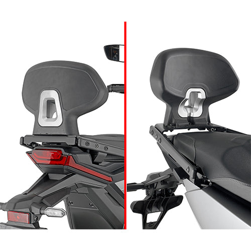 KAPPA RESPALDO MOTO NEGRO HONDA XADV 750 