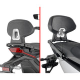 KAPPA RESPALDO MOTO NEGRO HONDA XADV 750 