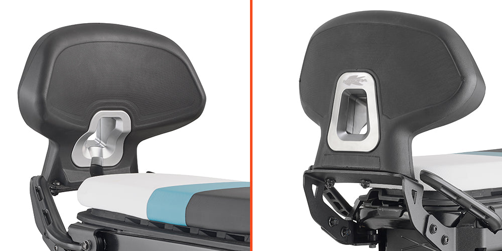 KAPPA RESPALDO MOTO NEGRO BMW CE 02