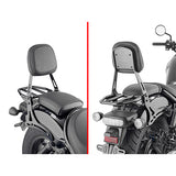 KAPPA RESPALDO MOTO NEGRO PORTAEQUIPAJES HONDA CMX 1100 REBEL