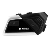 Myra - Intercom M500 Bluetooth 5.3 Negro/Gris TU