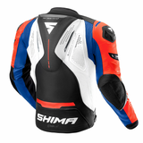 SHIMA MISSION ST Herren-Motorradjacke, fluoreszierend gelb