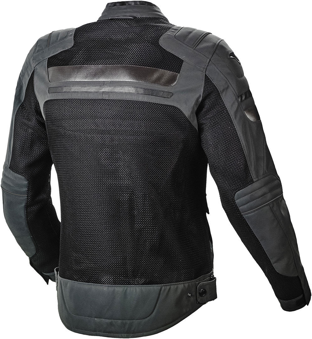 Macna Fluent NightEye Chaqueta Textil Hombre Ojo Negro De Noche Marrón