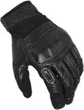 MACNA RIME HOMBRES GUANTES MOTO PERFORADO NEGRO - GUANTES