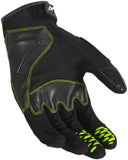 MACNA RIME HOMBRES GUANTES MOTO PERFORADO NEGRO AMARILLO - GUANTES