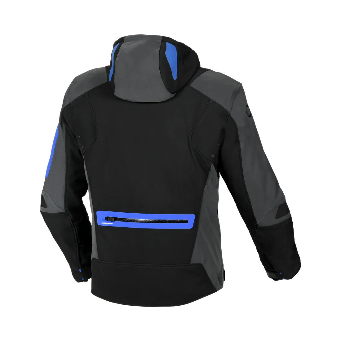 Macna Angle hombre Chaqueta moto casual negro gris oscuro azul