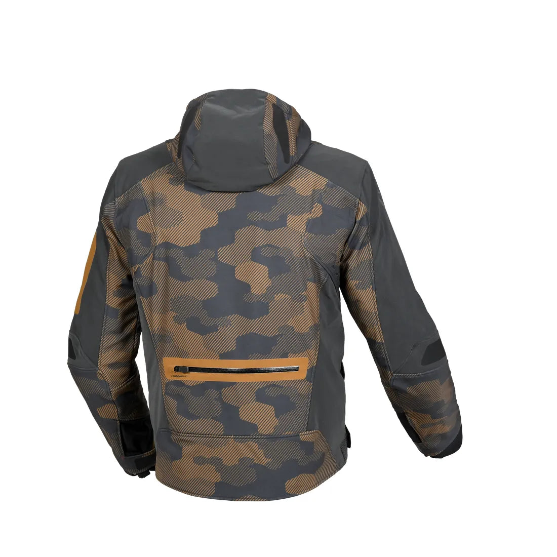 Macna Angle hombre Chaqueta montar informal elegante marrón gris