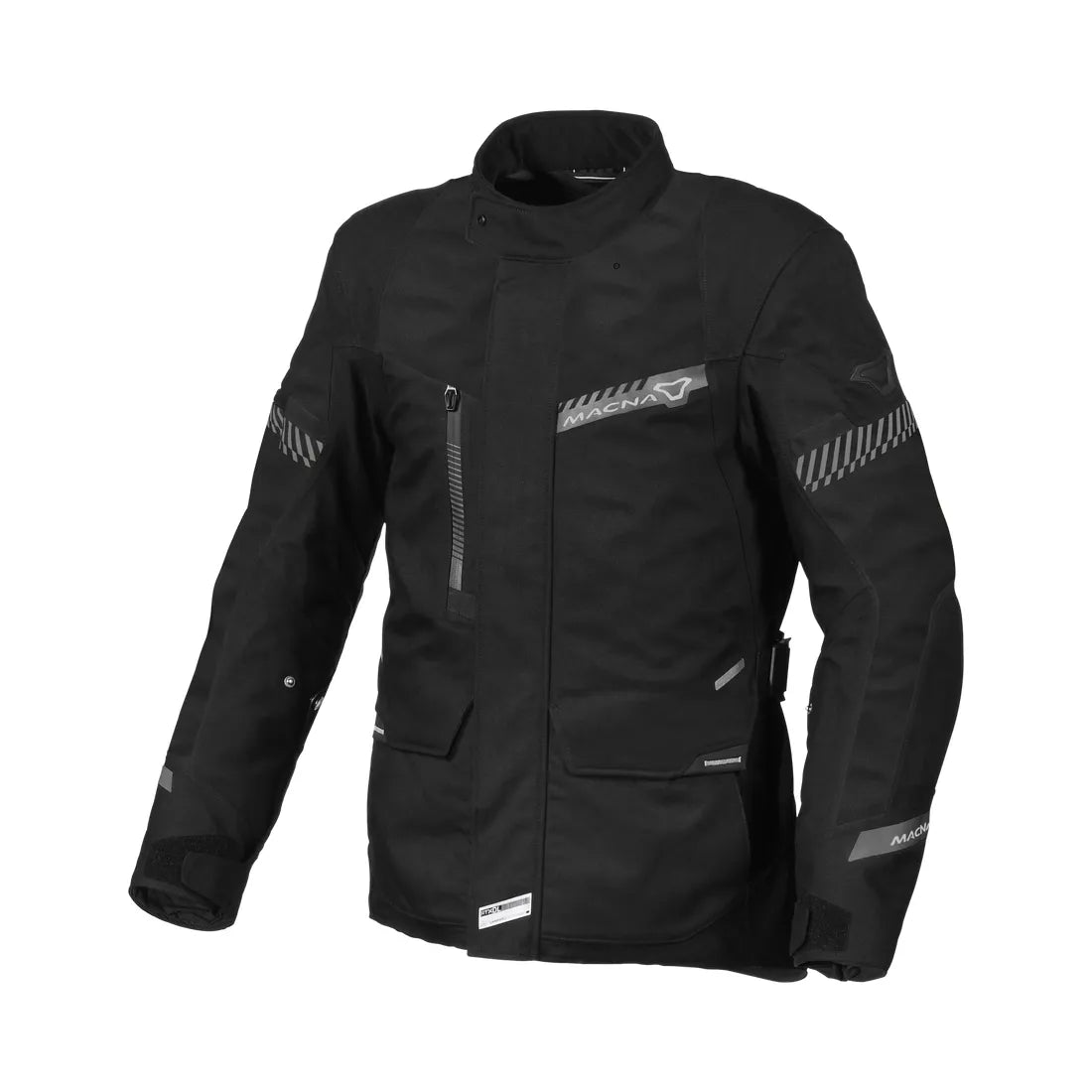 Macna Aspire hombre Chaqueta impermeable cómoda turismo Negro