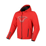 MACNA ATRACOR Hombre Softshell Verano Chaqueta Moto Rojo