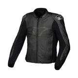 Macna Aviant Air hombre Chaqueta deportiva cuero negro