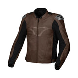 Macna Aviant Air hombre Chaqueta cuero impermeable marrón negro