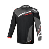 MACNA Backyard-1 hombre camisa motocross Negro Gris Blanco