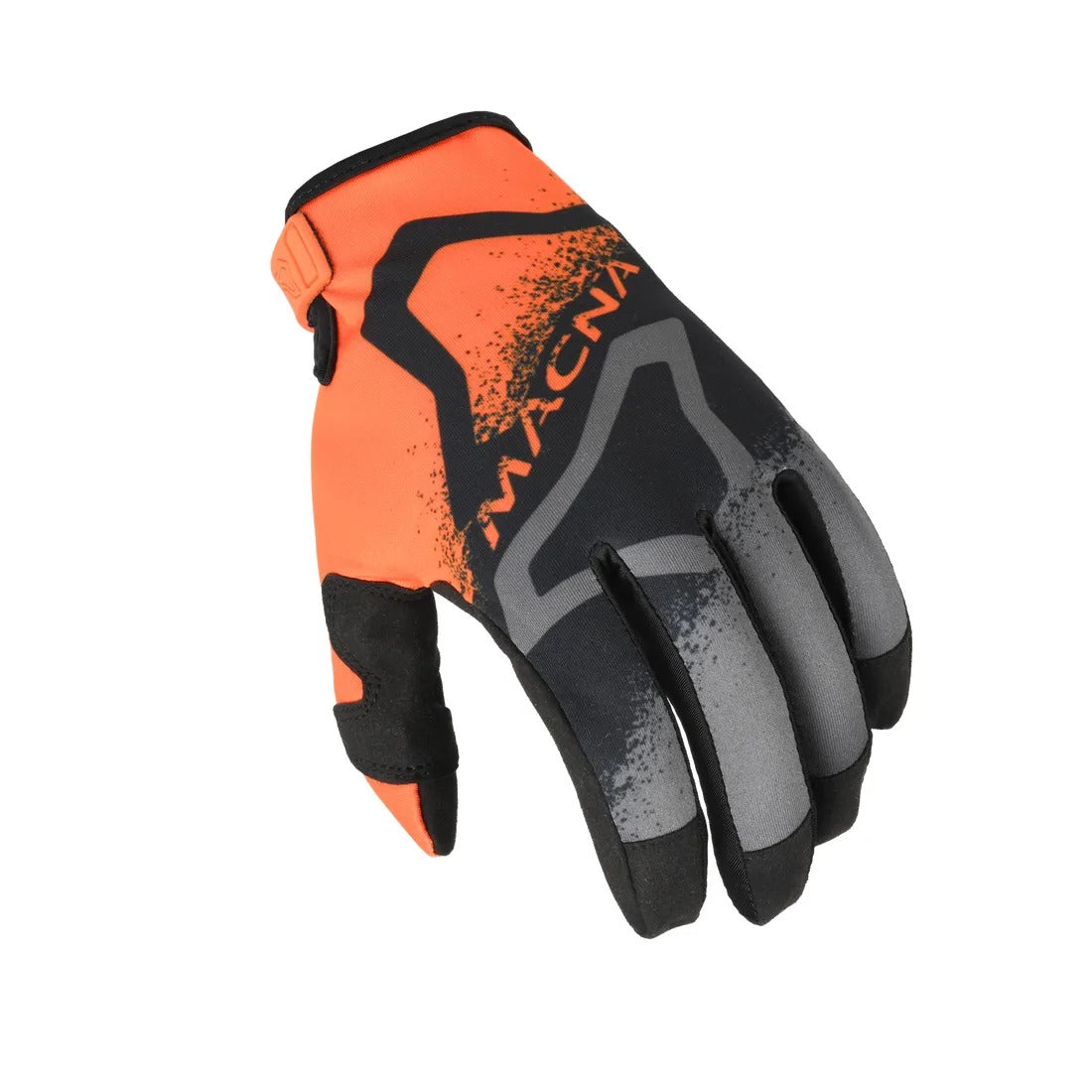 MACNA BACKYARD 1 HOMBRES GUANTES MOTOCROSS NEGRO GRIS NARANJA - GUANTES