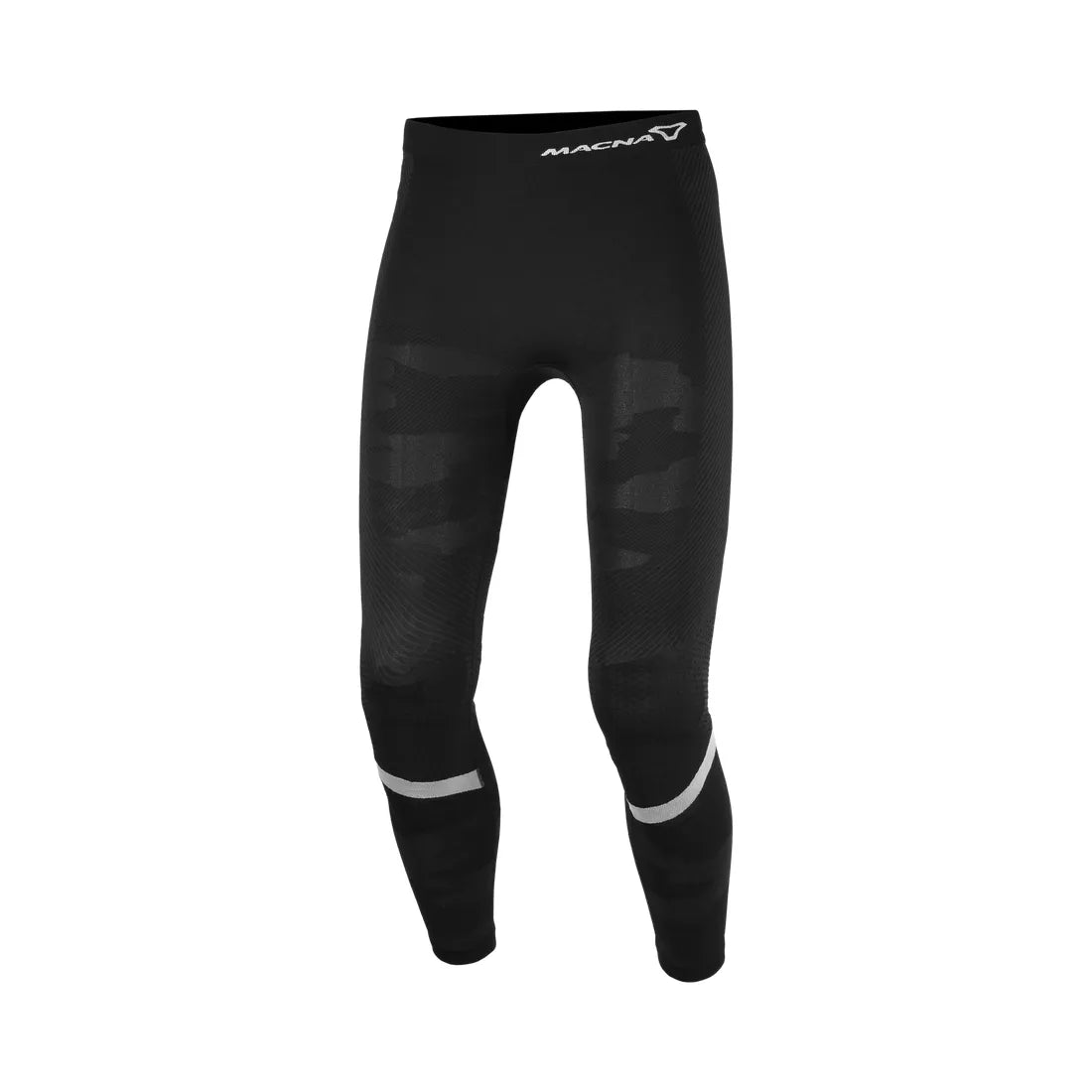 Macna Baselayer hombre flexibles verano Pantalones Negro Gris Plateado - PANTALON