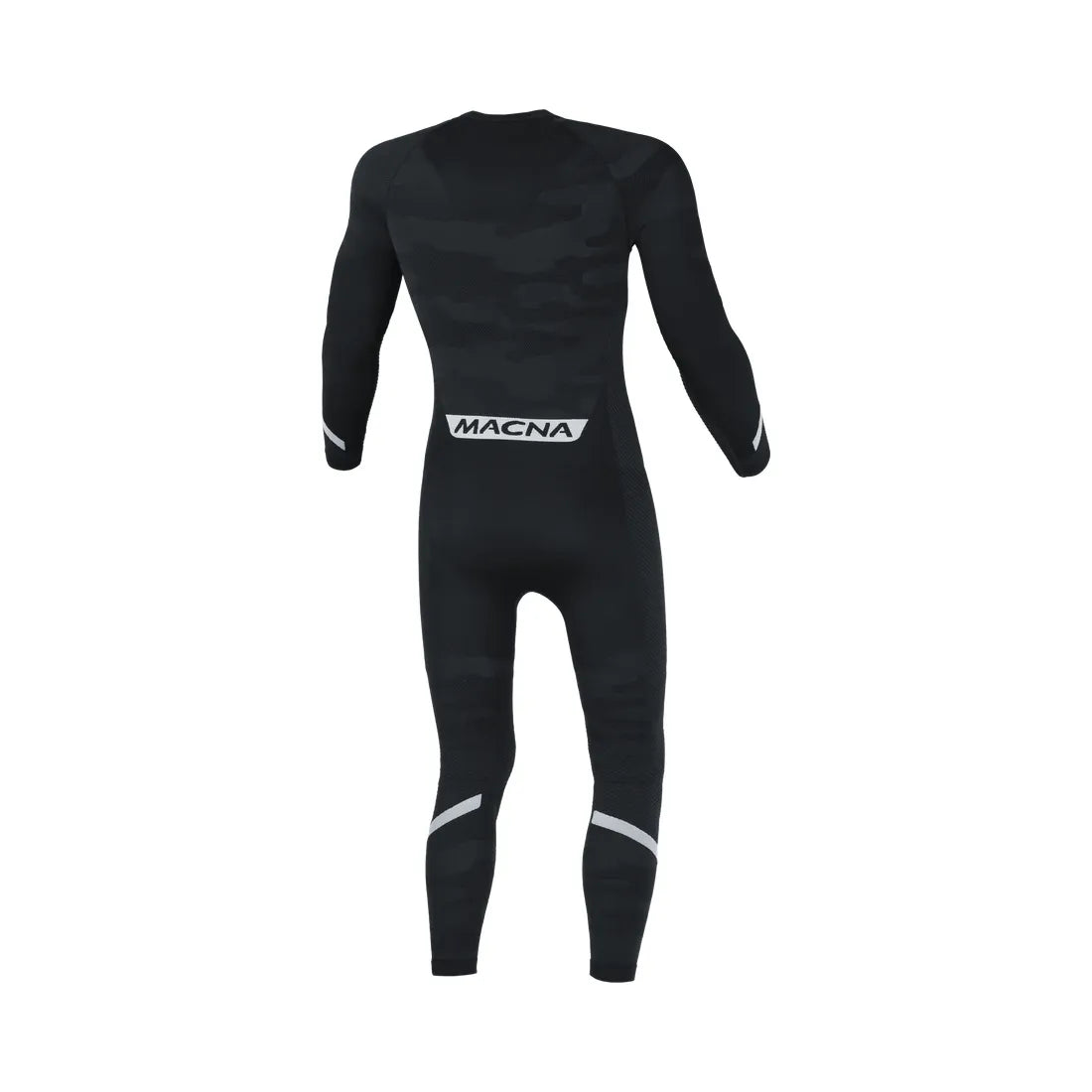 Macna Baselayer hombre Traje verano Negro Gris Plateado