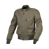 MACNA BASTIC Hombre Impermeable Bomber Chaqueta Verde Oscuro