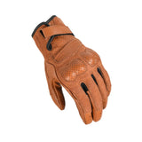 MACNA BOLD HOMBRES CUERO PERFORADO GUANTES MOTO MARRÓN - GUANTES