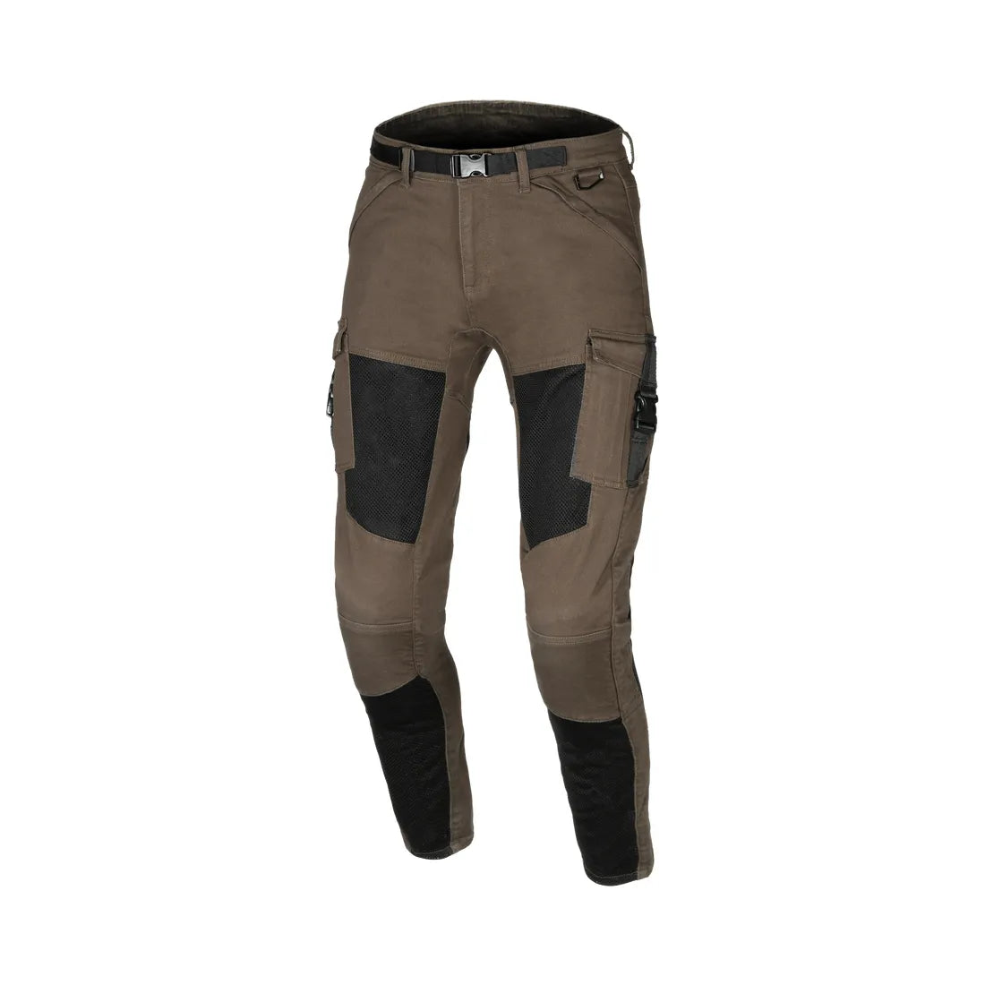 MACNA Bombar Hombre Moto Cargo Vaqueros Marrón Negro