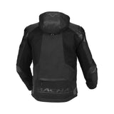 Macna Bradical hombre Chaqueta equitación textil impermeable negro