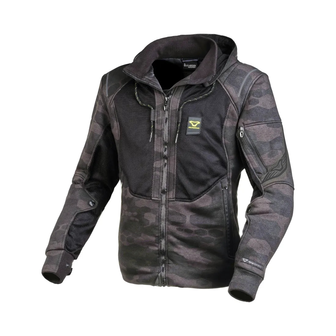 MACNA BREEZE Sudadera Capucha Moto Cremallera Hombre