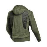  MACNA BREEZE Sudadera Capucha Moto Cremallera Hombre Verde