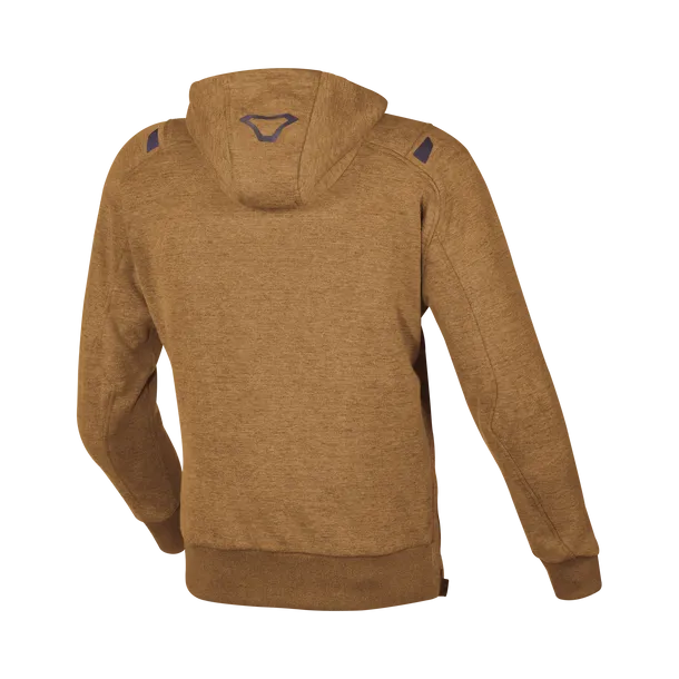 MACNA BYRON Hombre Verano Moto Capucha Marrón camello