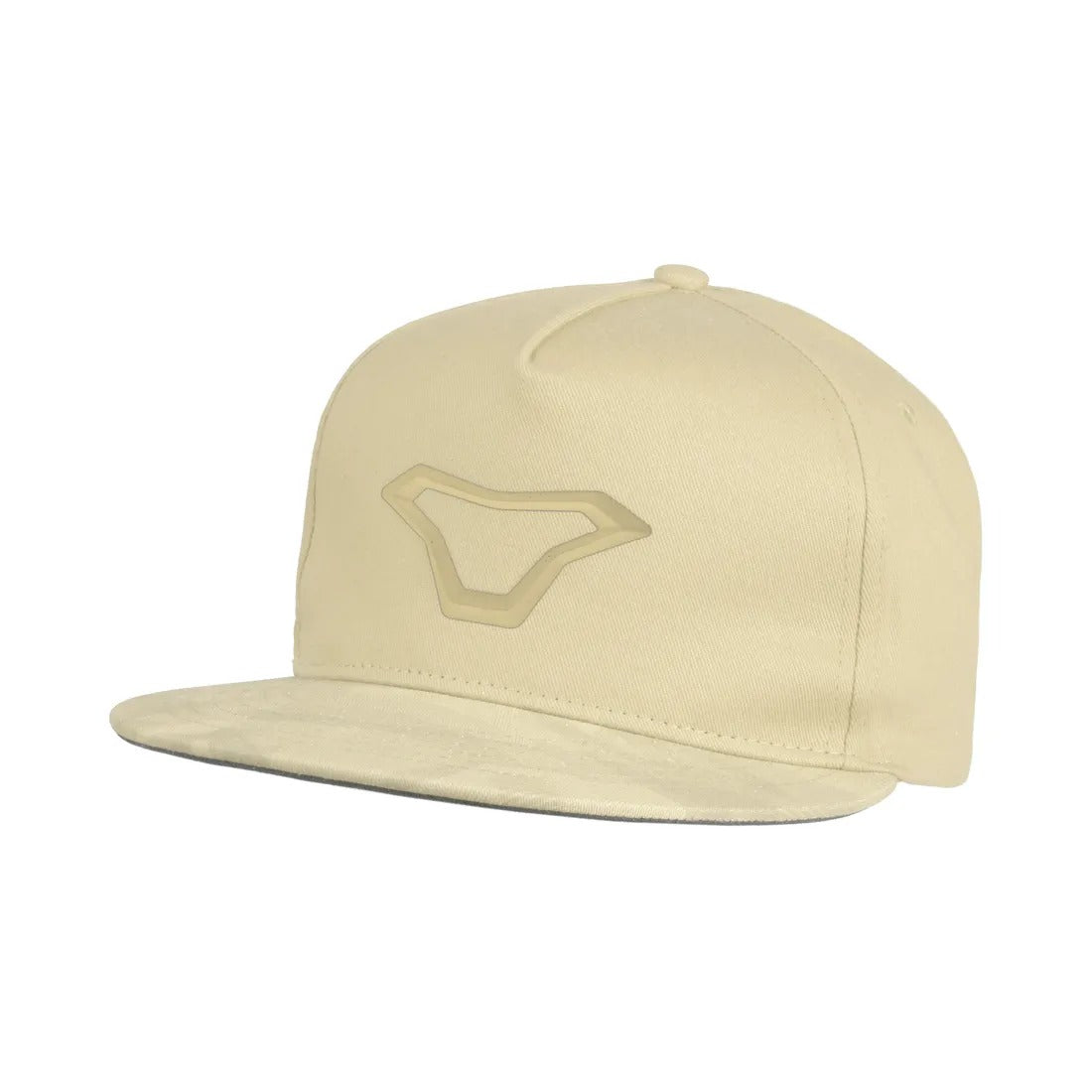 MACNA Snapback Gorra Logo 3D Beige