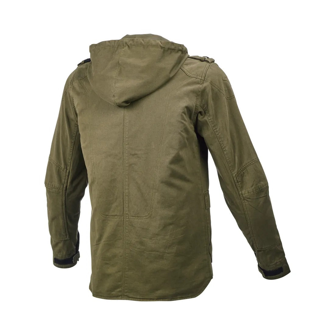 MACNA COMBAT SUDADERA CAPUCHA MOTO CREMALLERA HOMBRES VERDE
