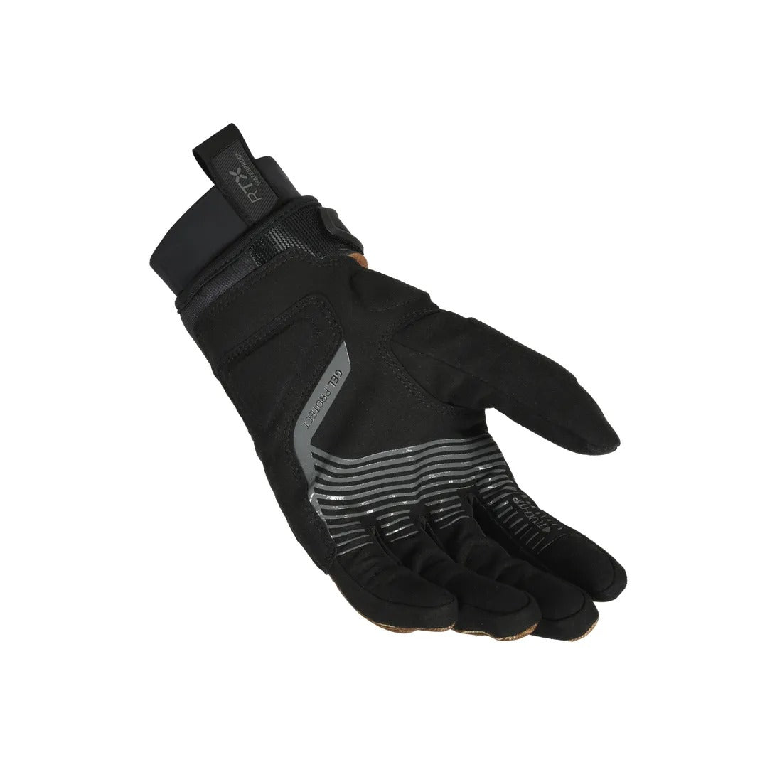 MACNA CREW RTX HOMBRES GUANTES MOTO IMPERMEABLE TOPO NEGRO - GUANTES