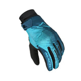 MACNA CREW RTX MUJERES GUANTES MOTO IMPERMEABLE NEGRO AZUL - GUANTES
